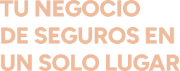Tu negocio de seguros en un solo lugar